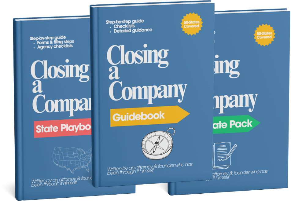 Complete Shutdown Kit — guidebook, templates, and state guide