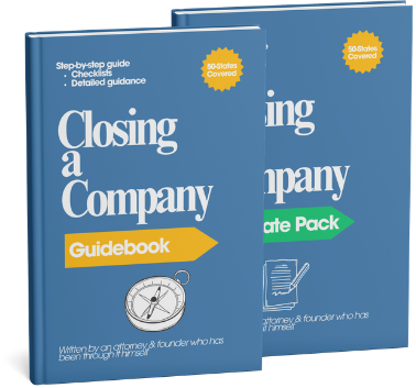 Guidebook + Templates Bundle 1 Closing a Company Guidebook and Template Pack bundle