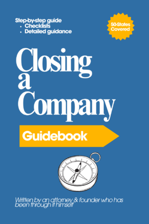 Closing a Company Guidebook cover