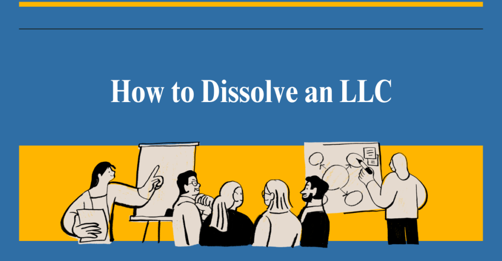 how to dissolve an llc
