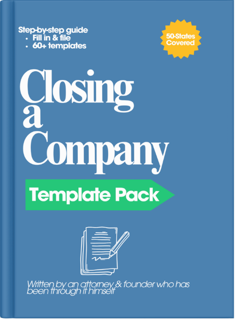 Closing a Company Template Pack cover