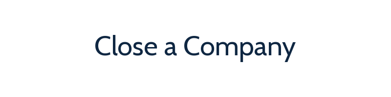 Close a Company